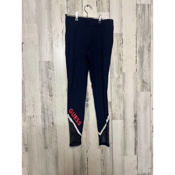 Guess leggings with fishnet ankles size SMALL - Picture 1 of 4